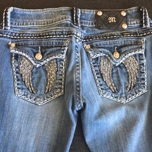 Miss Me Size 28 Straight Jeans